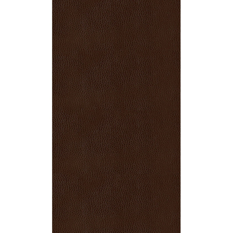 Ensemble de 2 tabourets pivotants ronds, chaise de style transitionnel pivotant à 360 degrés, Brun