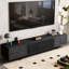 Meuble télé 70,87 po pour téléviseur de 80 po ou moins avec rangement-1752553537