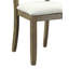 Chaise rembourrée (ensemble de 2)