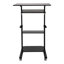 Chariot de bureau debout 32 po 4 niveaux