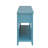 Flavius Teal Finish Console Table