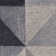 Tapis gris / noir touffeté à la main à motif géométrique Benjamin