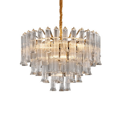 Lustre rond en verre Celesta