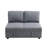Queenie Sackcloth 6-Pieces Living Room Sofa Bed