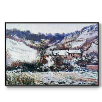 " Snow Effect At Falaise, 1886 "
