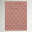 Tapis intérieur / extérieur géométrique rouge rouille-252119682