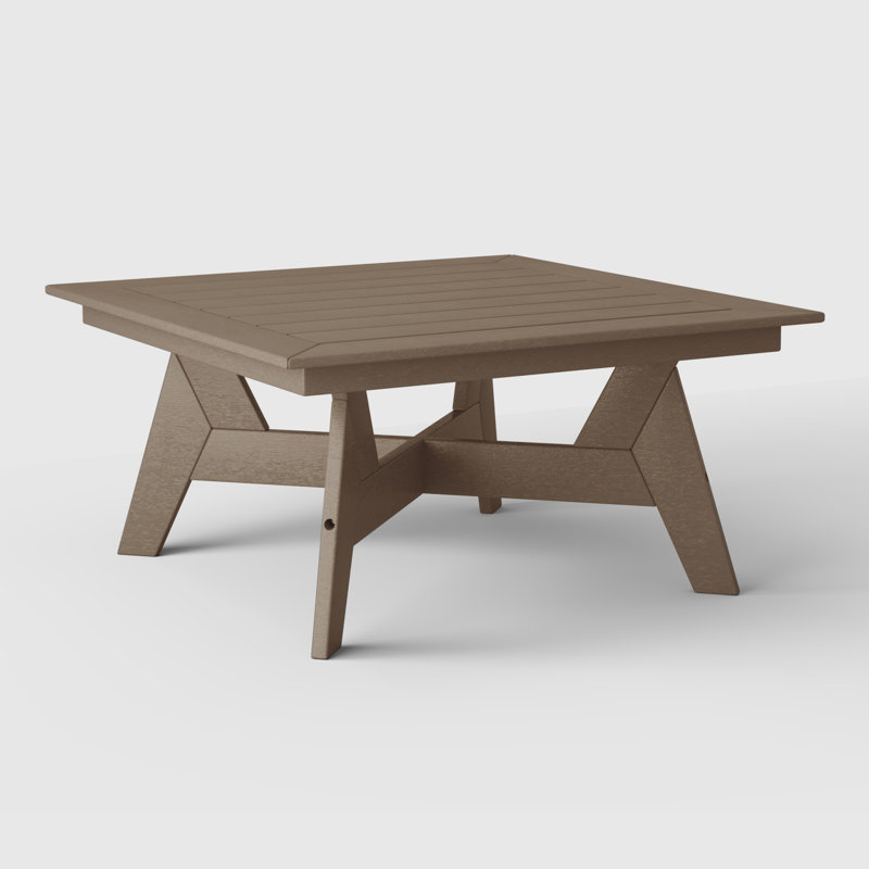 37" Conversation Table, Dark Brown