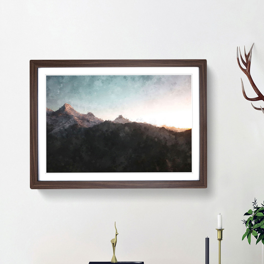 Annapurna Circuit Trek in Nepal - Framed Print