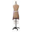 Tablier en coton brodé