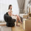 Fauteuil demi-tonneau rembourré rembourré avec coussin-686820958