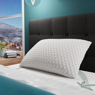 Oreiller ajustable en mousse viscoélastique infusée Zencloud
