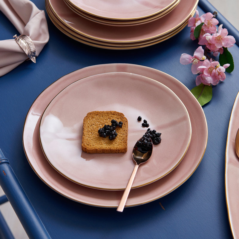 Smooth 6 Piece Desert Plate Set