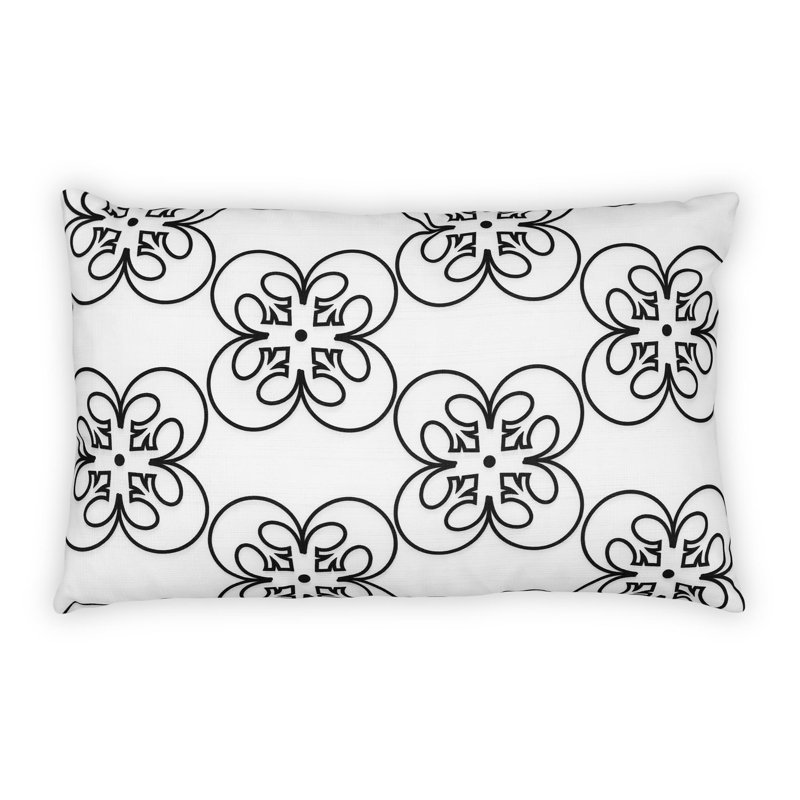Floral Throw Pillow