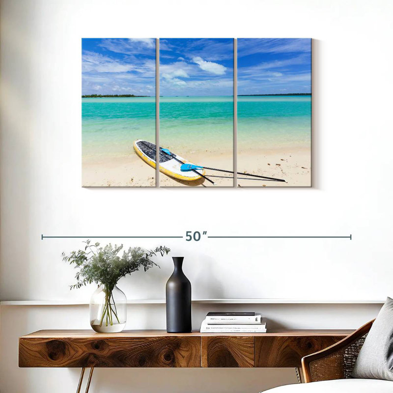 Paddleboard Aitutaki Lagoon, H 24 po x l 38 po