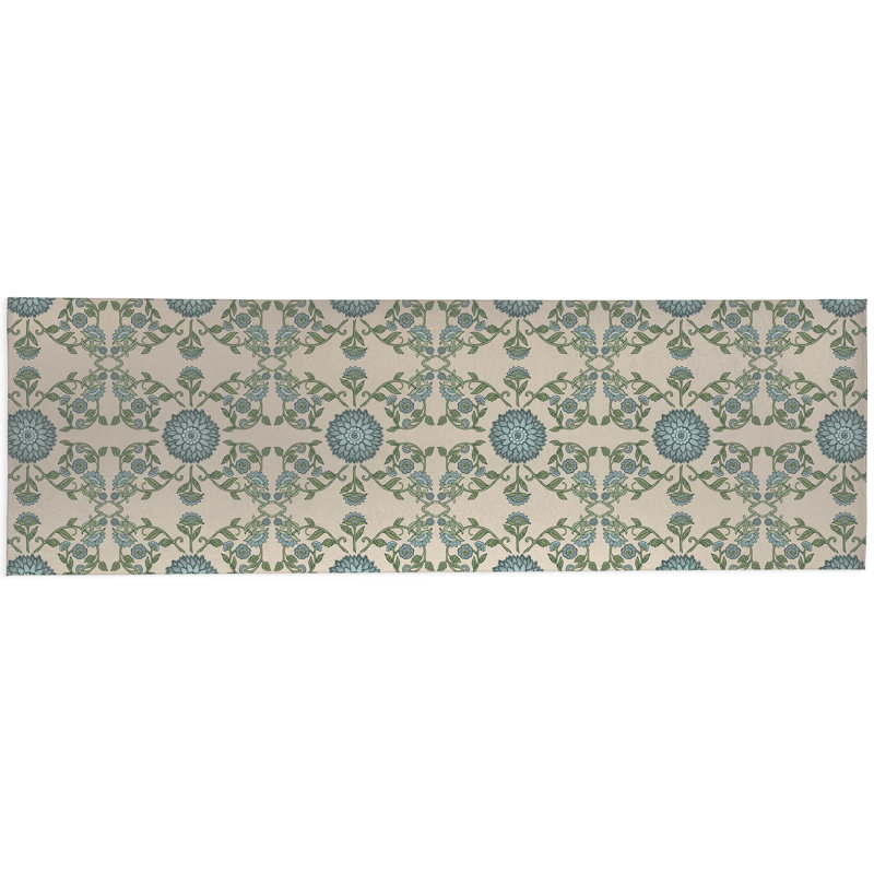 Aria Soft Step Outdoor Area Rug, Runner 8' x 2'6", Ivory