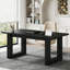 Table de travail en bois, bureau de direction, bureau d'ordinateur, bureau