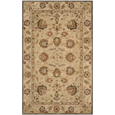 Antiquity Hand-Tufted Beige Area Rug