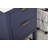 Eanes 20'' Single Bathroom Vanity with Porcelain Top-604625682