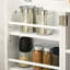 Armoire de rangement pour garde-manger HOMcom avec étagères à 5 niveaux, 12 étagères à épices