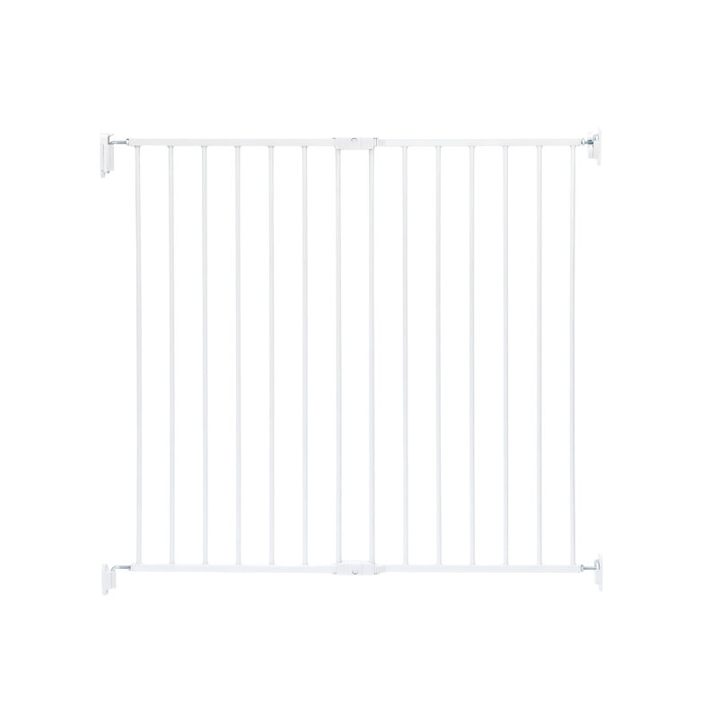 Barrière de sécurité extra haute en métal - Blanc