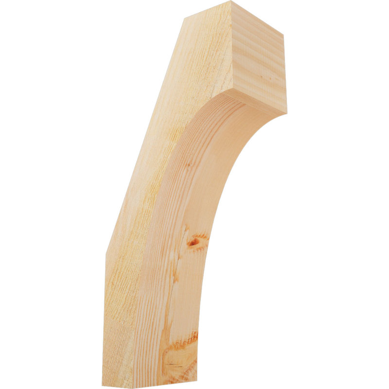 Attelle de genou Westlake, Sapin de Douglas, Scié brut, H 22 po x l 6 po x P 10 po