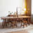 Minimalist Solid Wood Dining Table: Extra - Long Top & Simple Base-28673808