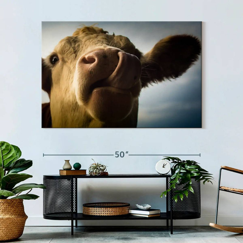 Silly Cow, 34" H x 51" W