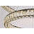 Steveson 2-Light Crystal Oval LED Chandelier-1483814328-1483814330