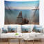 Tapisserie Old Pier at Beach-28507227