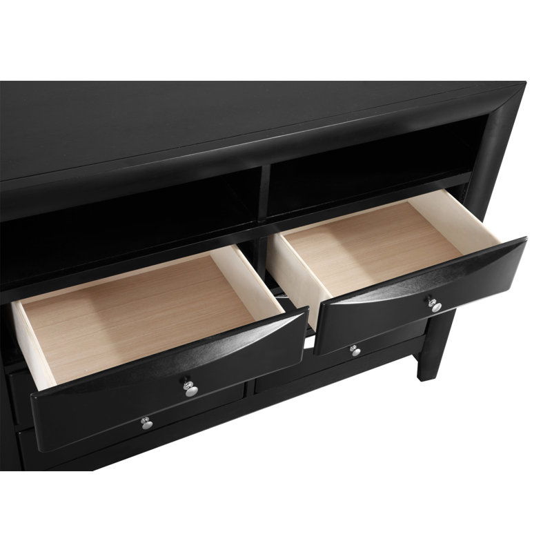 Commode média Marilla G1525-TV2, Noir