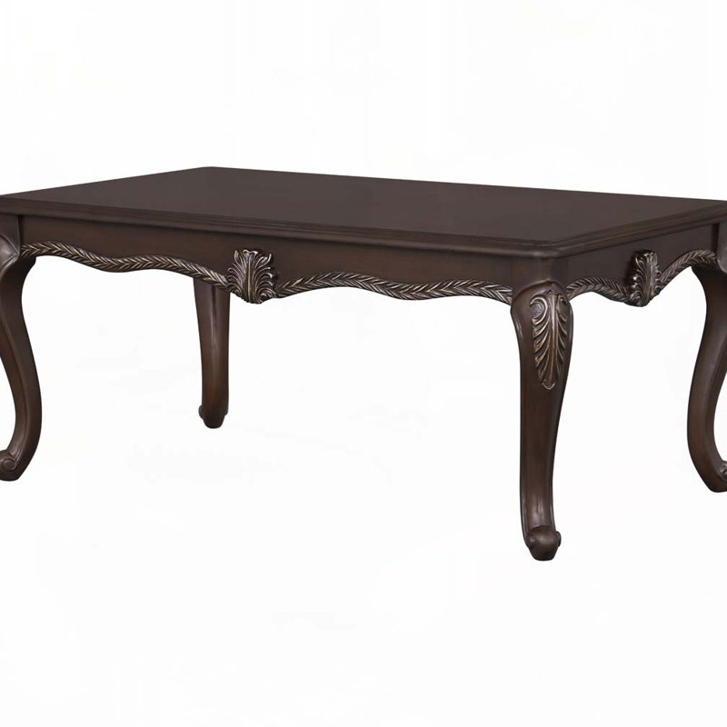 Table basse en bois avec 4 pieds