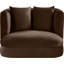 Chaise en velours Ethalind-707734832