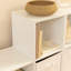 12 Cube Bookcase Ladder Storage Unit - Two 6 Cube Units - Basket-346235975-358725192