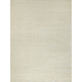 Tovello Modern Handmade Silky Nylon Beige Area Rug