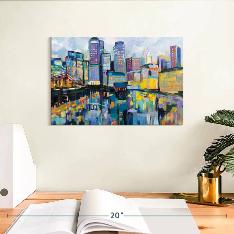 Sireci Boston Harbor, 8" H x 12" W