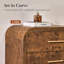 Commode 9 tiroirs Modern - Système de rangement luxueux de 63 po-461157953
