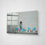 Superbe peinture décorative en verre trempé par Banksy, 19,7 po x 27,6 po | 100% verre trempé, épaisseur: 0,16 pouce | Art mural unique pour la maison ou le bureau, design durable et élégant-426888949