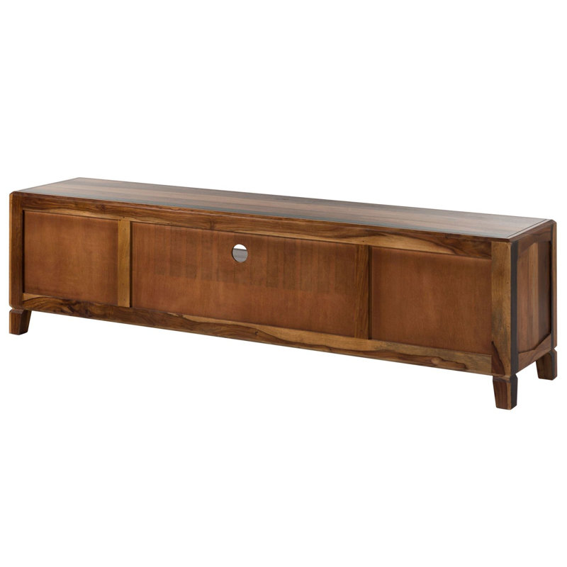 Ancona TV Stand for TVs up to 70", Painted Dark Brown