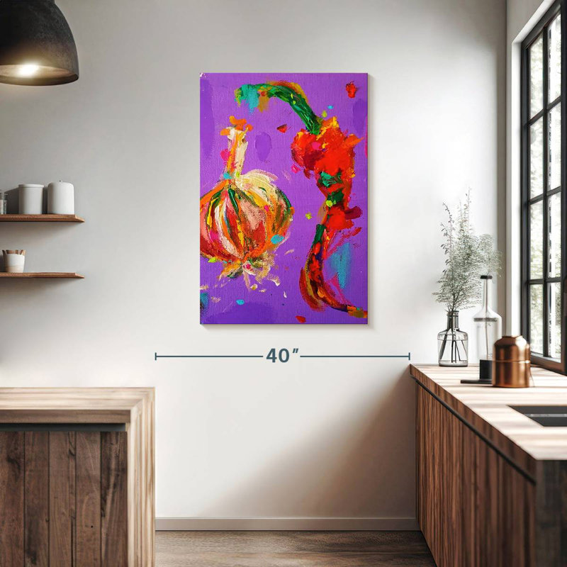Yarlin ail et chili, H 39 po x l 26 po