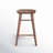 Anzie Wood Backless Saddle Stool-1506225855-1494550075