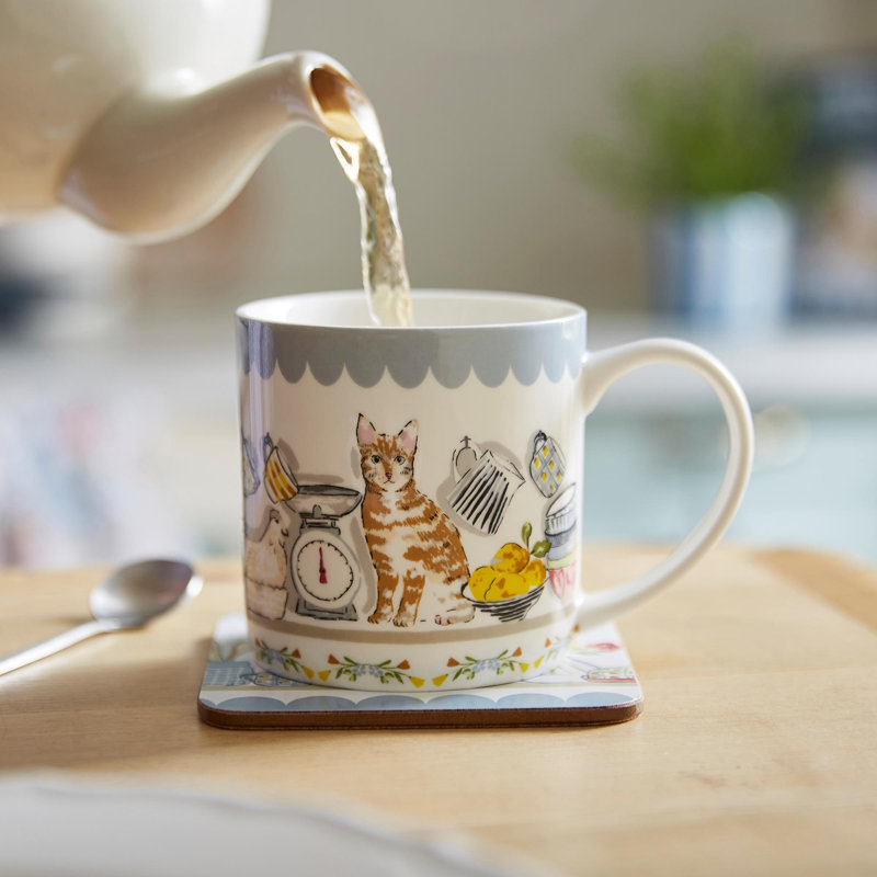 Pantry Cats New Bone China Coffee Mug