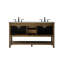 Ensemble de meuble-lavabo double 60 po Bonsai-18403353