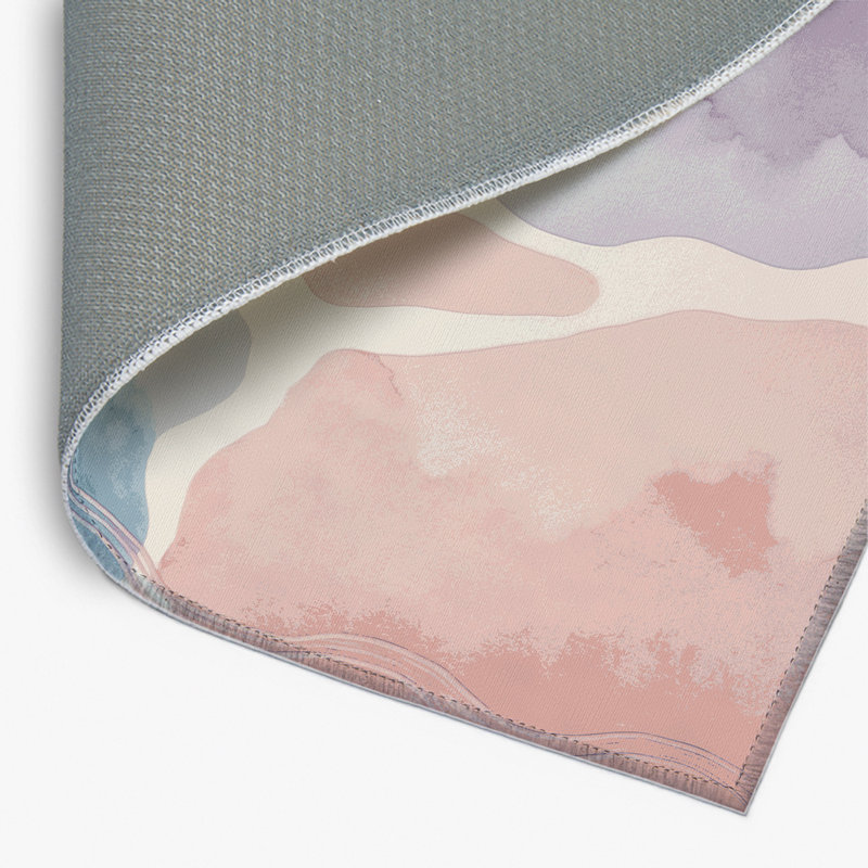 Calm Cascade Indoor And Outdoor Area Rug, Rectangle 1'6" x 2'6"
