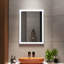 Audrye Metal Rectangle Wall Mirror