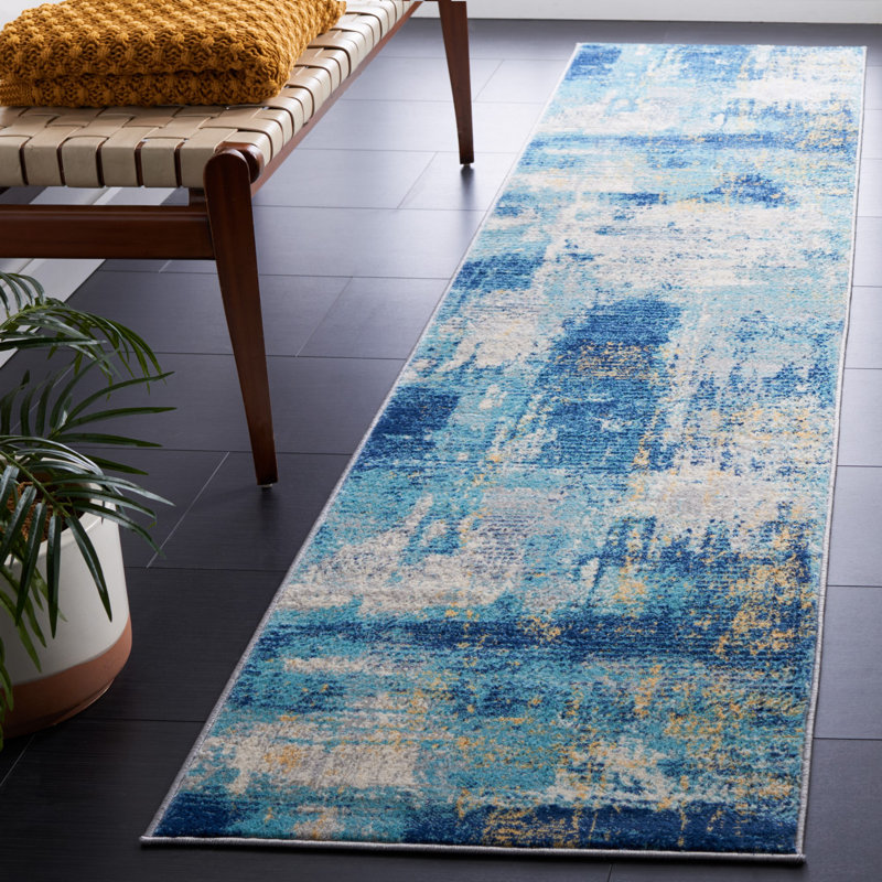 Tapis Jasper 100 Performance Abstract, Tapis de couloir 2 pi x 9 pi