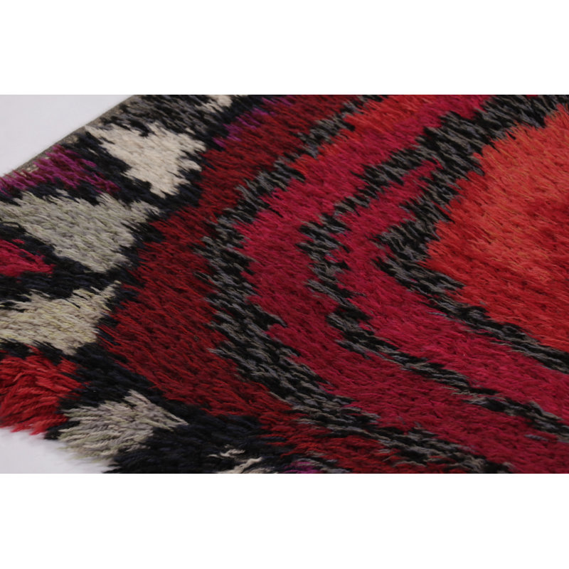 Vintage One-of-a-Kind 3'1X4'10 Hand Knotted Area Rug
