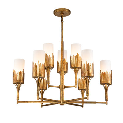 Sawgrass 9 - Light Unique Classic Chandelier