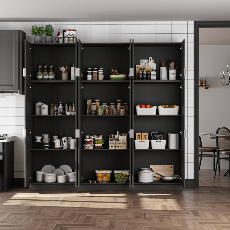 94.5" W 3-Piece Pantry Storage System