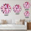 Huile sur toile texturée, composition IV - horloge murale moderne-59913824