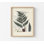 Collection de fougères VI, affiche botanique rétro, décor de chambre botanique, décor de chambre d'invité fougère rétro, art de fougère verte, plante Lady Decor